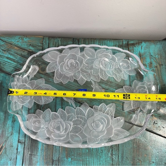 Studio Nova Vintage Winter Rose Set of 2 Trays Japan Floral - Picture 16 of 16